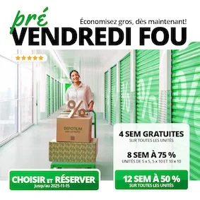 Depotium Mini Entrepôt - Cartoucherie Promotion