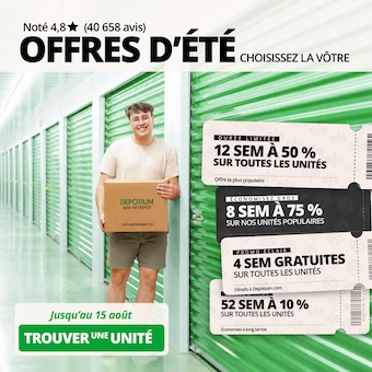 Depotium Mini Entrepôt - Cartoucherie Promotion